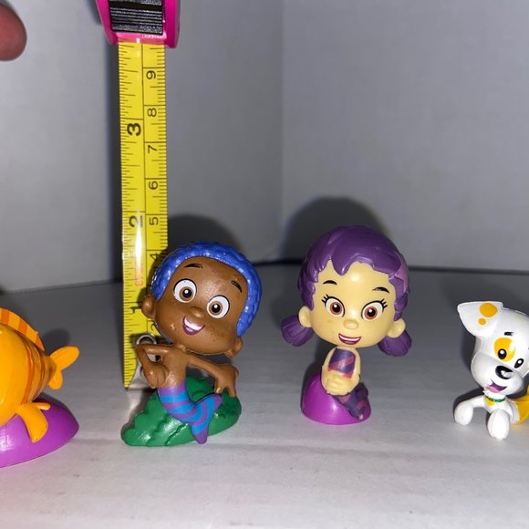 Nick Jr. Bubble Guppies Mini Figurines Lot 4 EUC - Picture 3 of 5